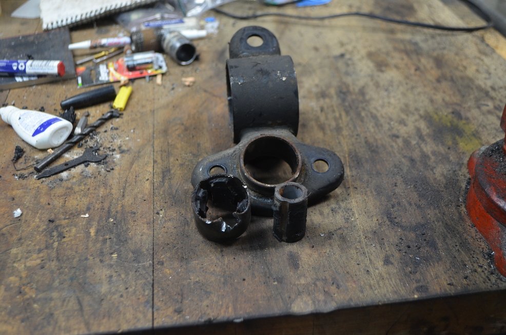 First gen SuperPro control arm polyurethane bushing rebuild